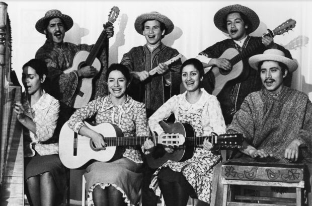 Fotografía histórica del Conjunto Cuncumén.