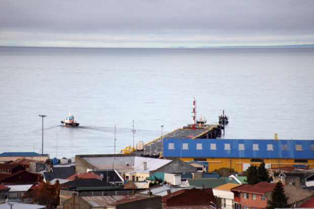 Sector costero de Punta Arenas.