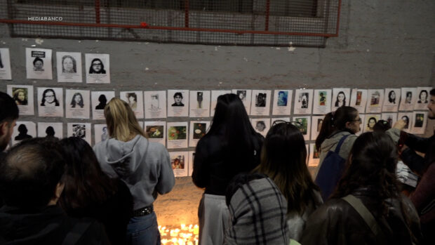 Imágenes velatón y acto conmemorativo de los 53 años del Golpe de Estado.Foto: Mediabanco.