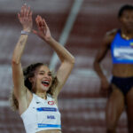 Martina Weil deslumbra en Budapest y asegura el quinto lugar en el Mundial de Atletismo Martina Weil