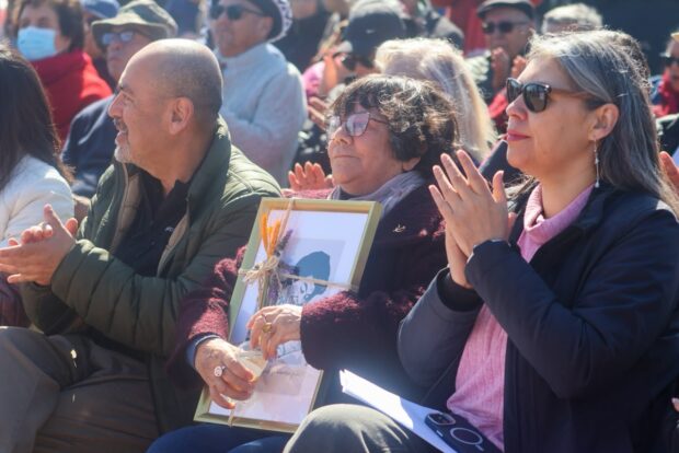 Homenaje en Playa La Ballena a 50 años de la aparición de Marta Ugarte.