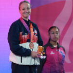 Kristel Köbrich ganó la medalla de bronce en los 800 metros libres en los Juegos Suramericanos Odesur 2026 Luciano Gonzalez/Photosport