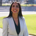 Karla Rubilar advierte sobre el debilitamiento de la convivencia democrática: "Aquel que se atreve a sentarse y conversar es tildado de traidor" La exministra Karla Rubilar.