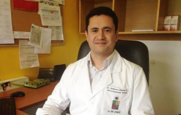 El broncopulmonar Guillermo Zepeda.