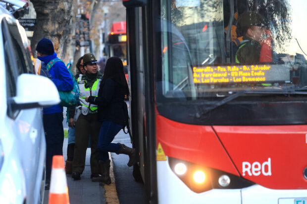 Evasión del transporte público.