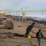 Armada advierte posibles trombas marinas entre Bío Bío y Los Ríos durante el fin de semana Tromba marina causo danos en casas ubicadas en la comuna de Penco Región del Bio Bio. Foto: Aton.