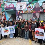 Organizaciones sociales convocan a un paro nacional bajo la consigna “Ni un peso menos para la educación”. Foto: FECh.
