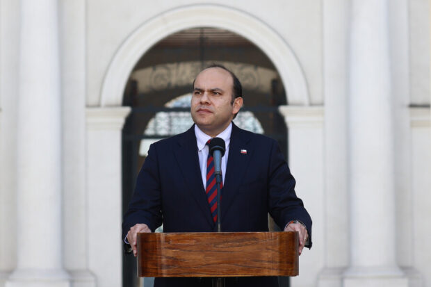 Subsecretario del Interior, Máximo Pavez.