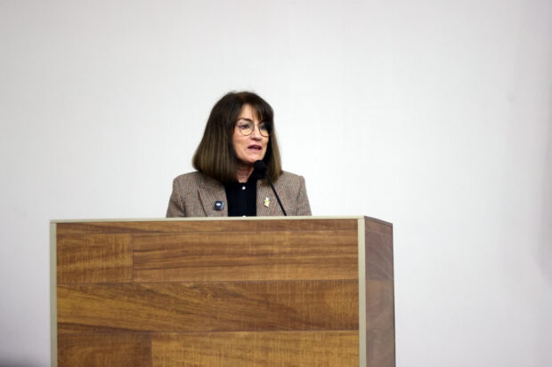 Presentación informe Estado Global de la Democracia en la Casa Central de la Universidad de Chile.