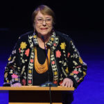 "Yo creo que si": Michelle Bachelet no descarta tercera candidatura presidencial Expresidenta Michelle Bachelet.