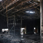 Alcalde de Maipú estima pérdida "casi total" del teatro municipal tras incendio Incendio Teatro Municipal de Maipú.
