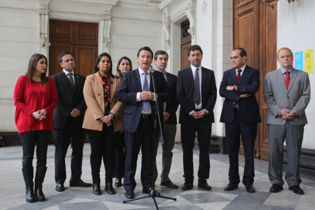 Líderes del oficialismo.