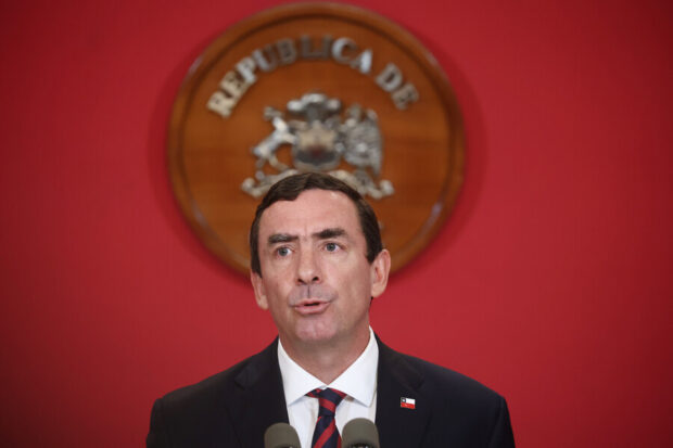Ministro de Justicia, Fernando Rabat.