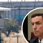 "Medida de impunidad": abogados y organizaciones condenan rebaja de penas a criminales de lesa humanidad Montaje de imágenes del ministro Fernando Rabat y Punta Peuco.